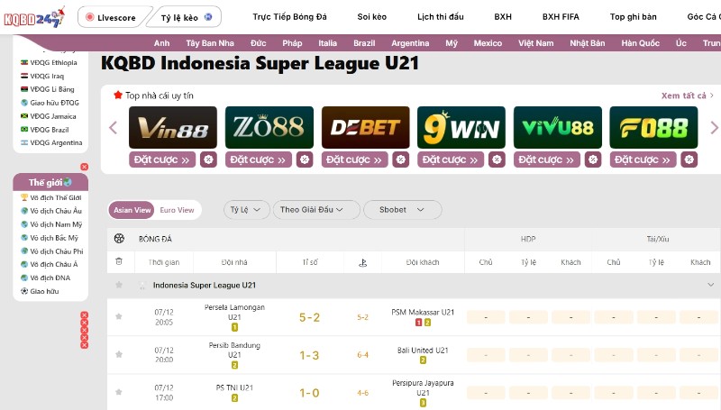 Indonesia Super League U21