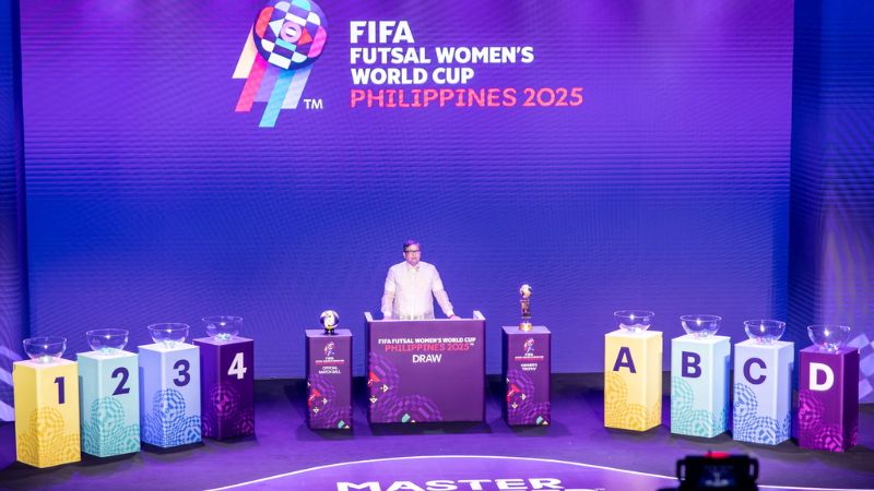 Giải đấu bóng đá FIFA Futsal Women's World Cup tổ chức chuyên nghiệp